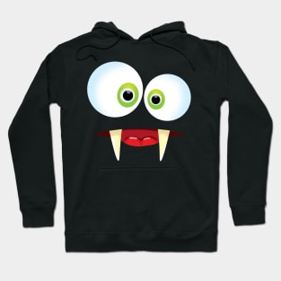 Dracula Monster Cartoon Face Hoodie